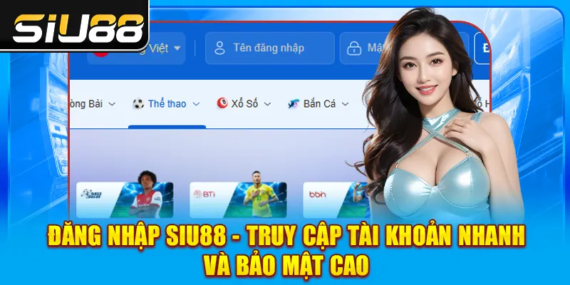 Đăng Nhập SIU88 - Truy Cập Tài Khoản Nhanh Và Bảo Mật Cao