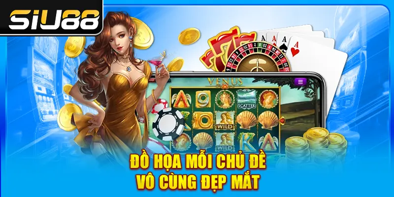 Đồ họa mỗi chủ đề vô cùng đẹp mắt Đồ họa mỗi chủ đề vô cùng đẹp mắt