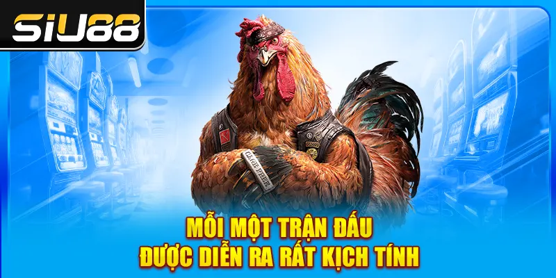 Mỗi một trận đấu được diễn ra rất kịch tính Mỗi một trận đấu được diễn ra rất kịch tính